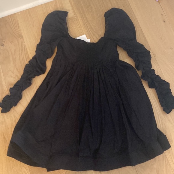 BNWTs Zimmermann dress . Size 0  . Black cotton - Picture 7 of 7